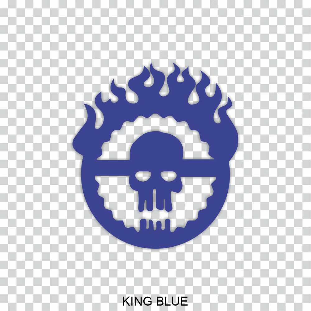mad max fury road skull vinyl decal sticker