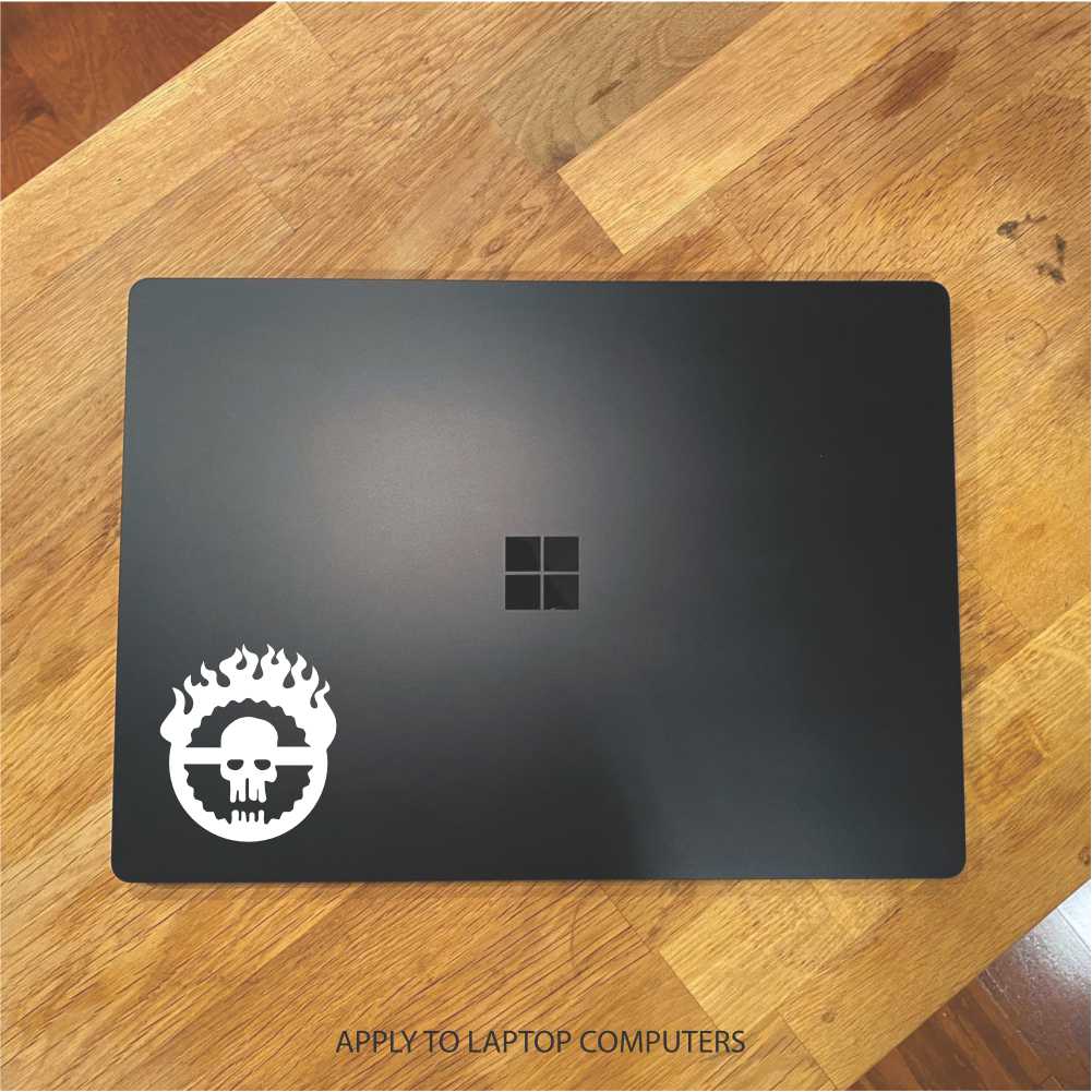 mad max fury road skull vinyl decal sticker