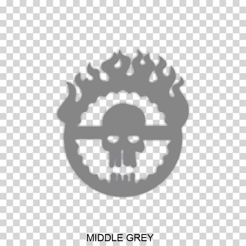 mad max fury road skull vinyl decal sticker