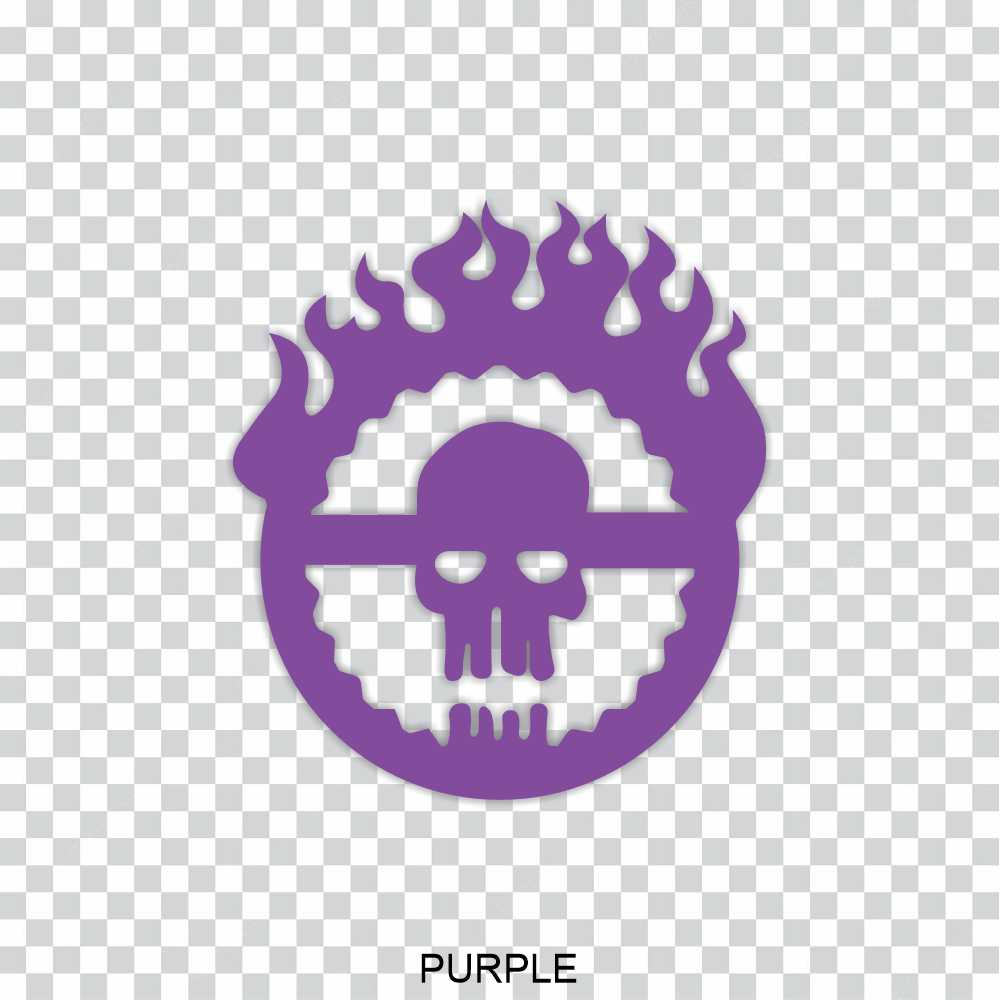 mad max fury road skull vinyl decal sticker