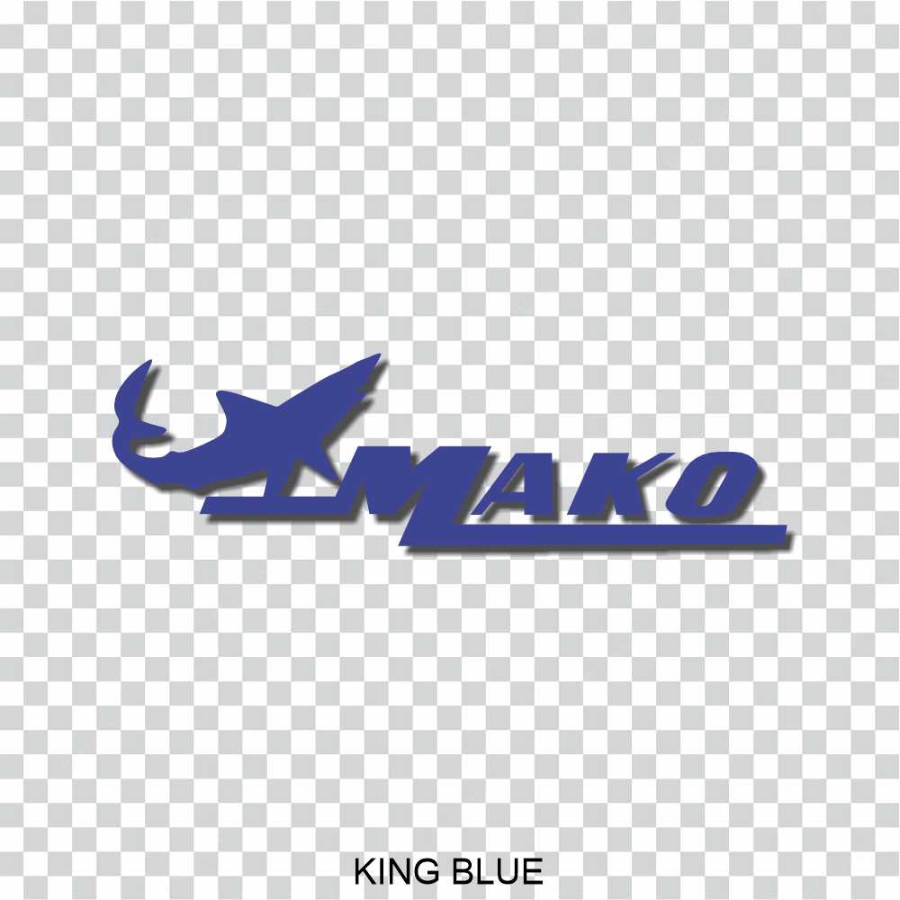 mako marine gold boat kit vinyl decal sticker