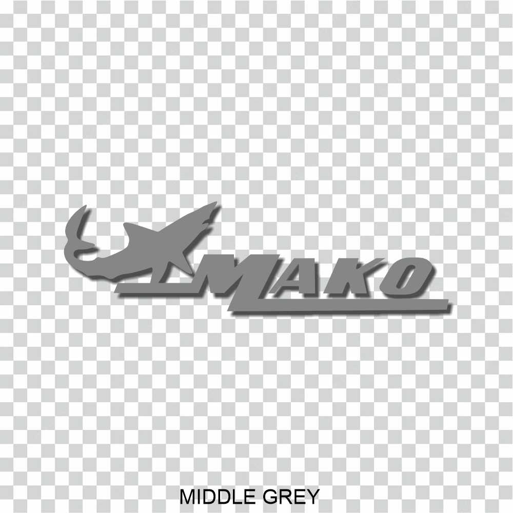 mako marine gold boat kit vinyl decal sticker