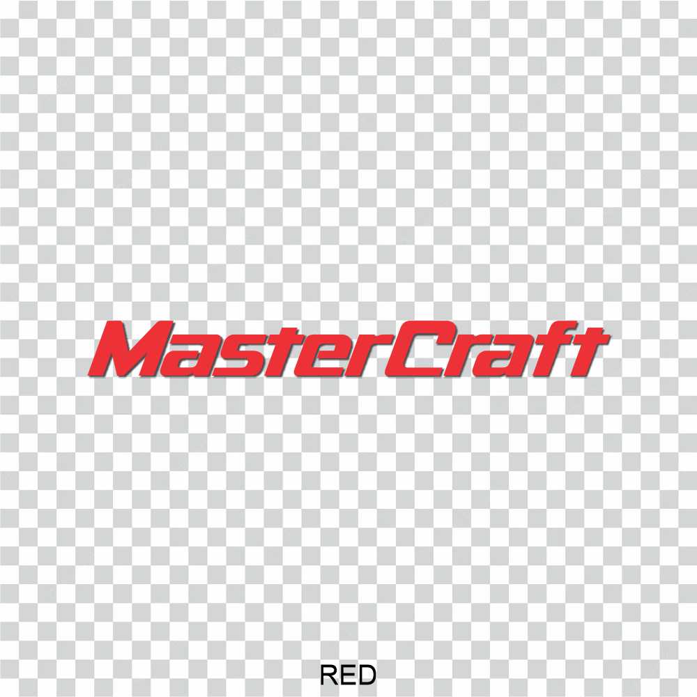 mastercraft boats vinyl decal sticker