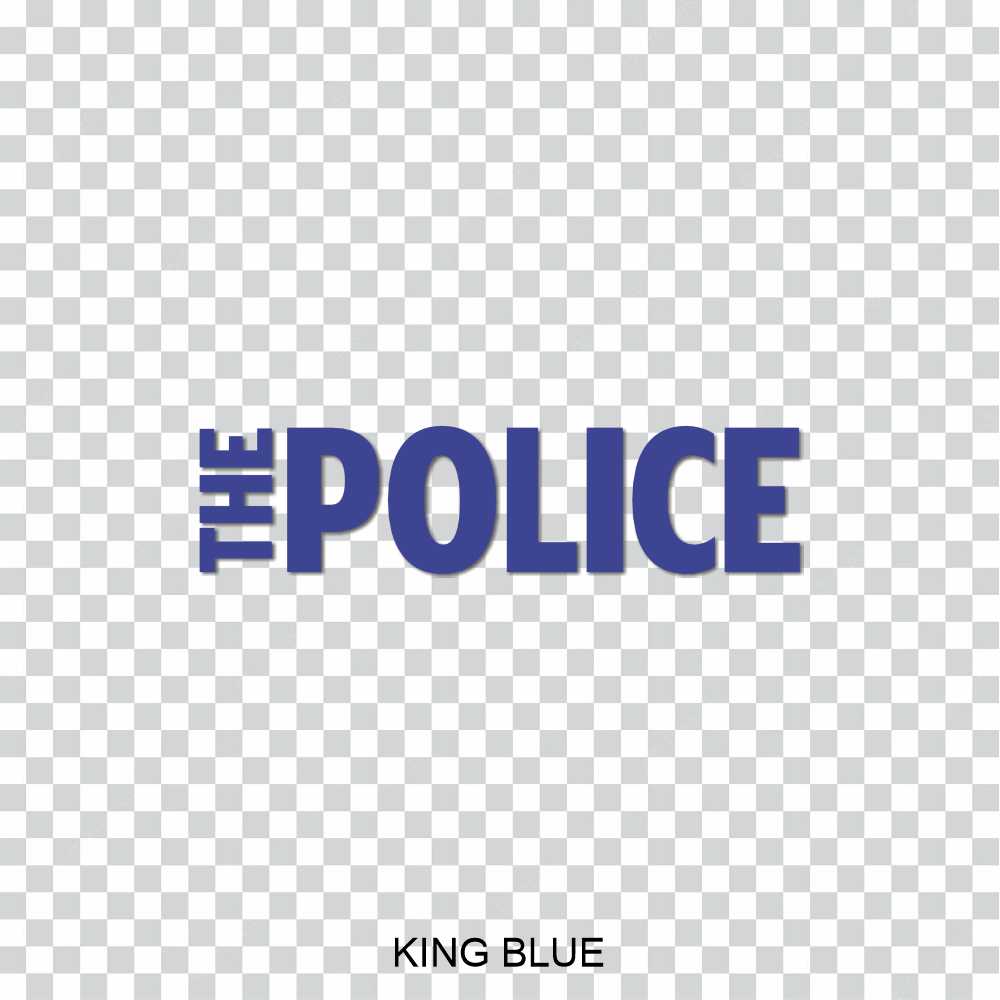 police vinyl decal sticker