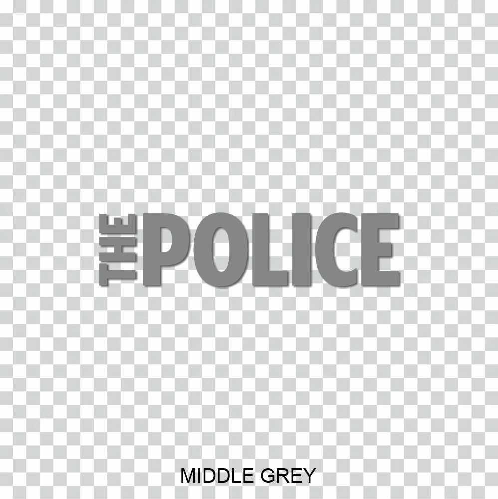police vinyl decal sticker