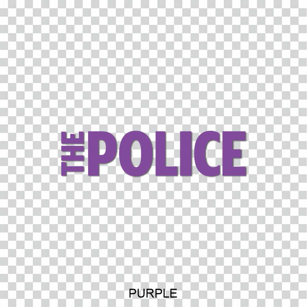police vinyl decal sticker