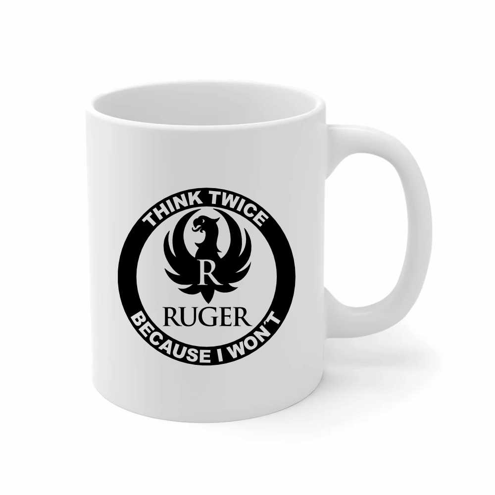 protected by ruger firearms vinyl decal sticker