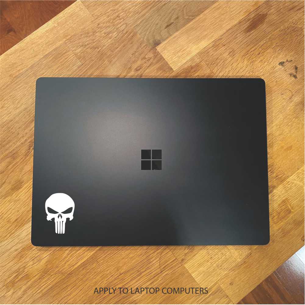 punisher skull truck decal sticker