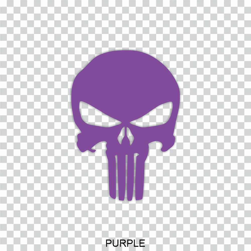punisher skull truck decal sticker