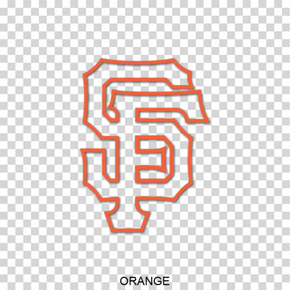 san francisco giants mlb 840 vinyl decal sticker