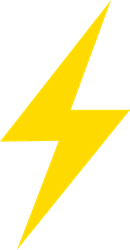 Simple Lightning Bolt Vinyl Decal Sticker