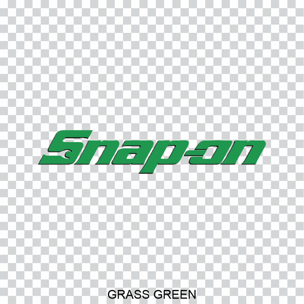 snap on logo vinyl decal sticker