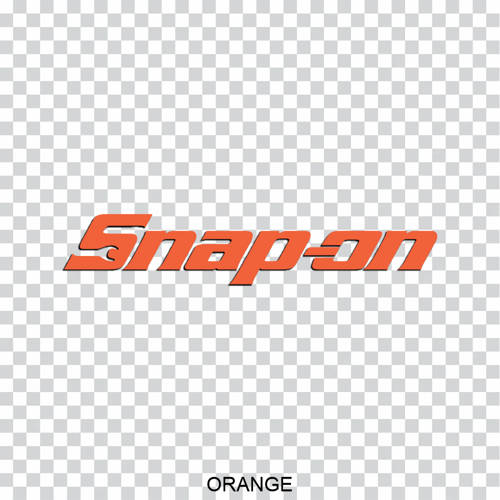 snap on logo vinyl decal sticker