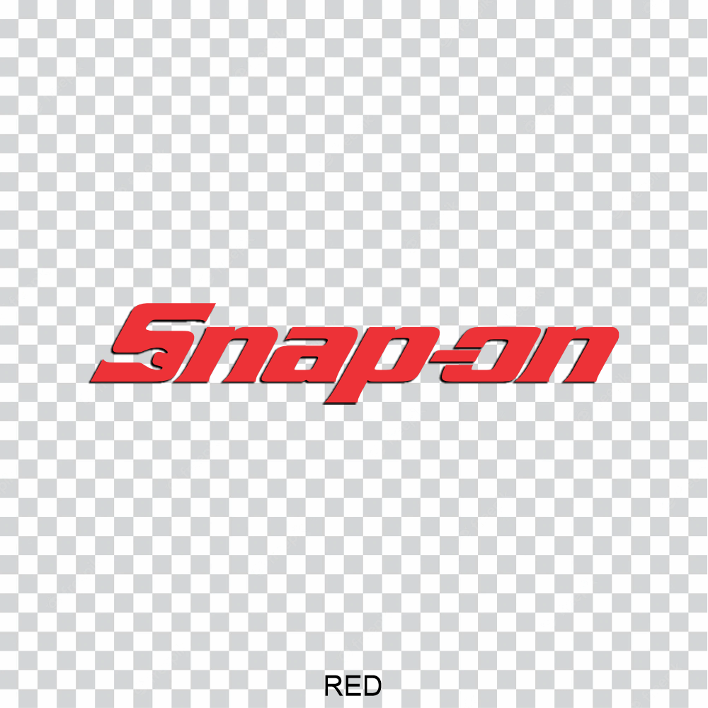 snap on logo vinyl decal sticker