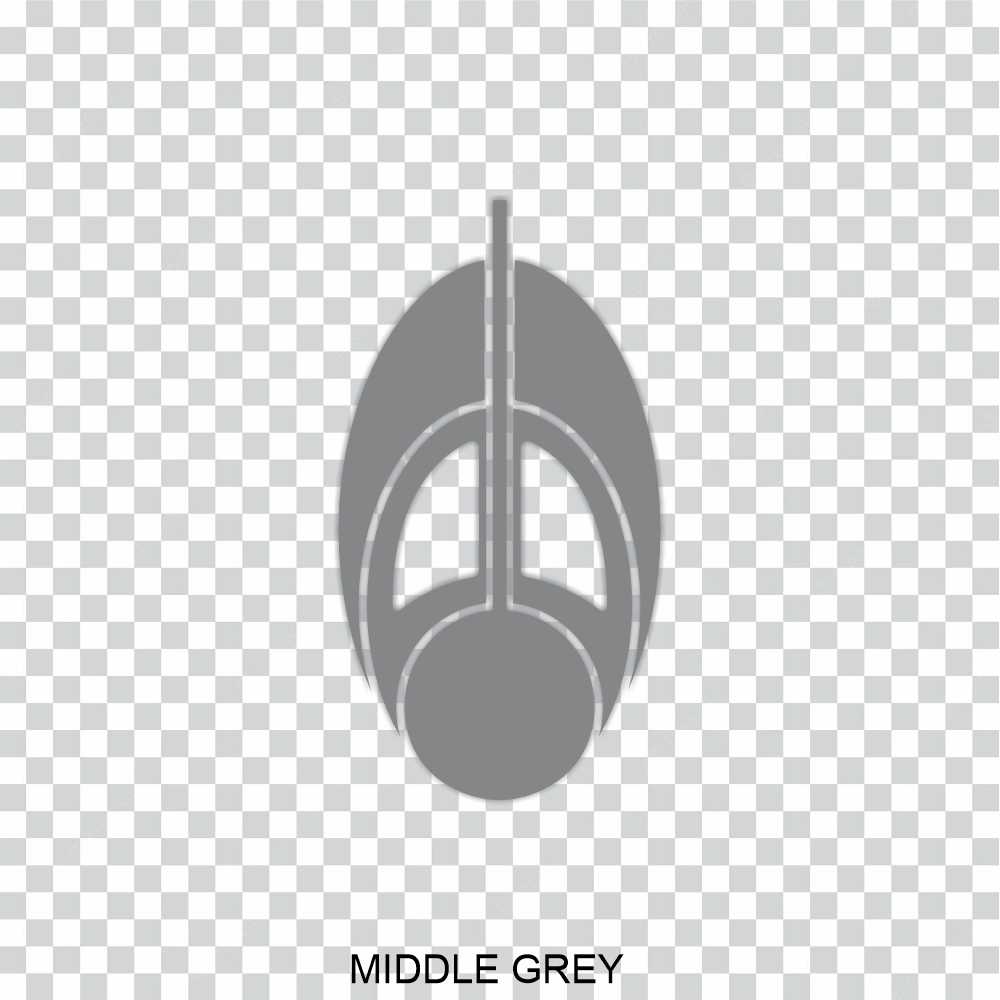 star trek bajoran symbol vinyl decal sticker