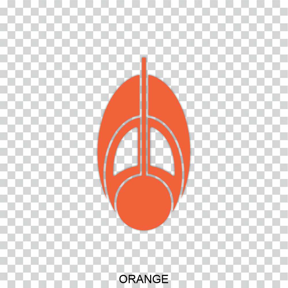 star trek bajoran symbol vinyl decal sticker