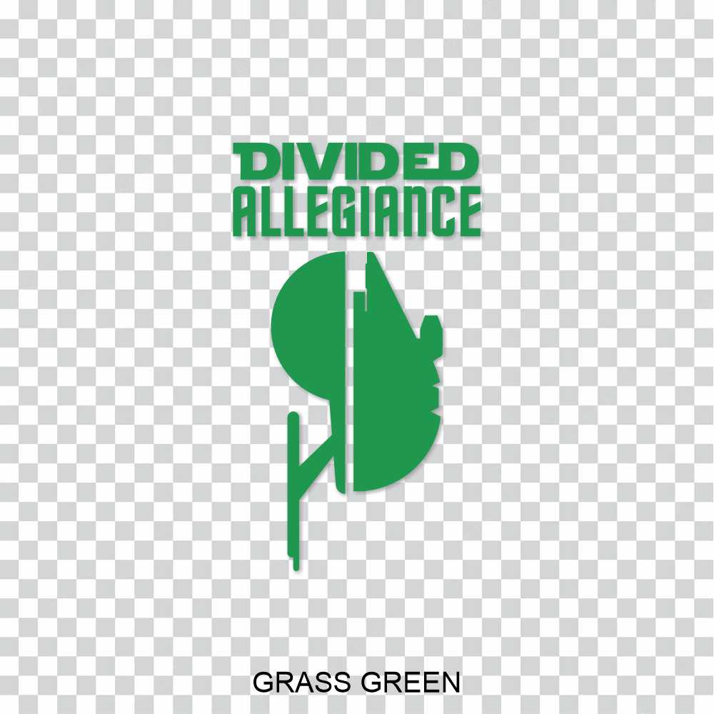 star wars star trek divided allegiance vinyl decal sticker