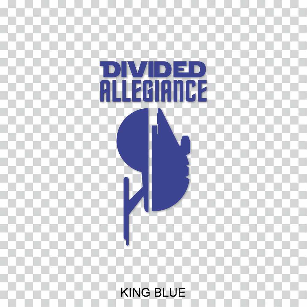 star wars star trek divided allegiance vinyl decal sticker