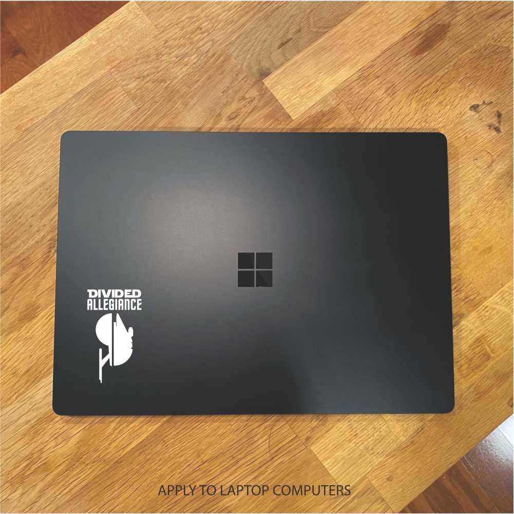 star wars star trek divided allegiance vinyl decal sticker
