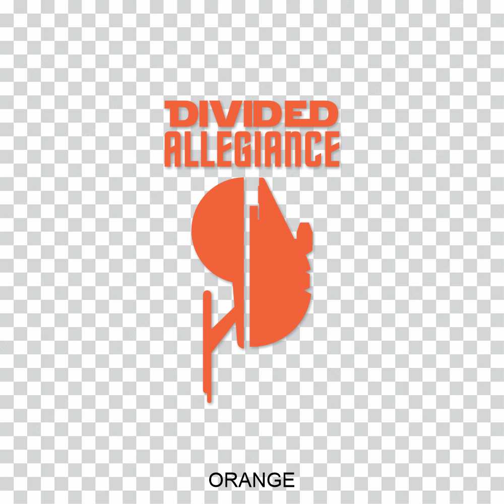 star wars star trek divided allegiance vinyl decal sticker