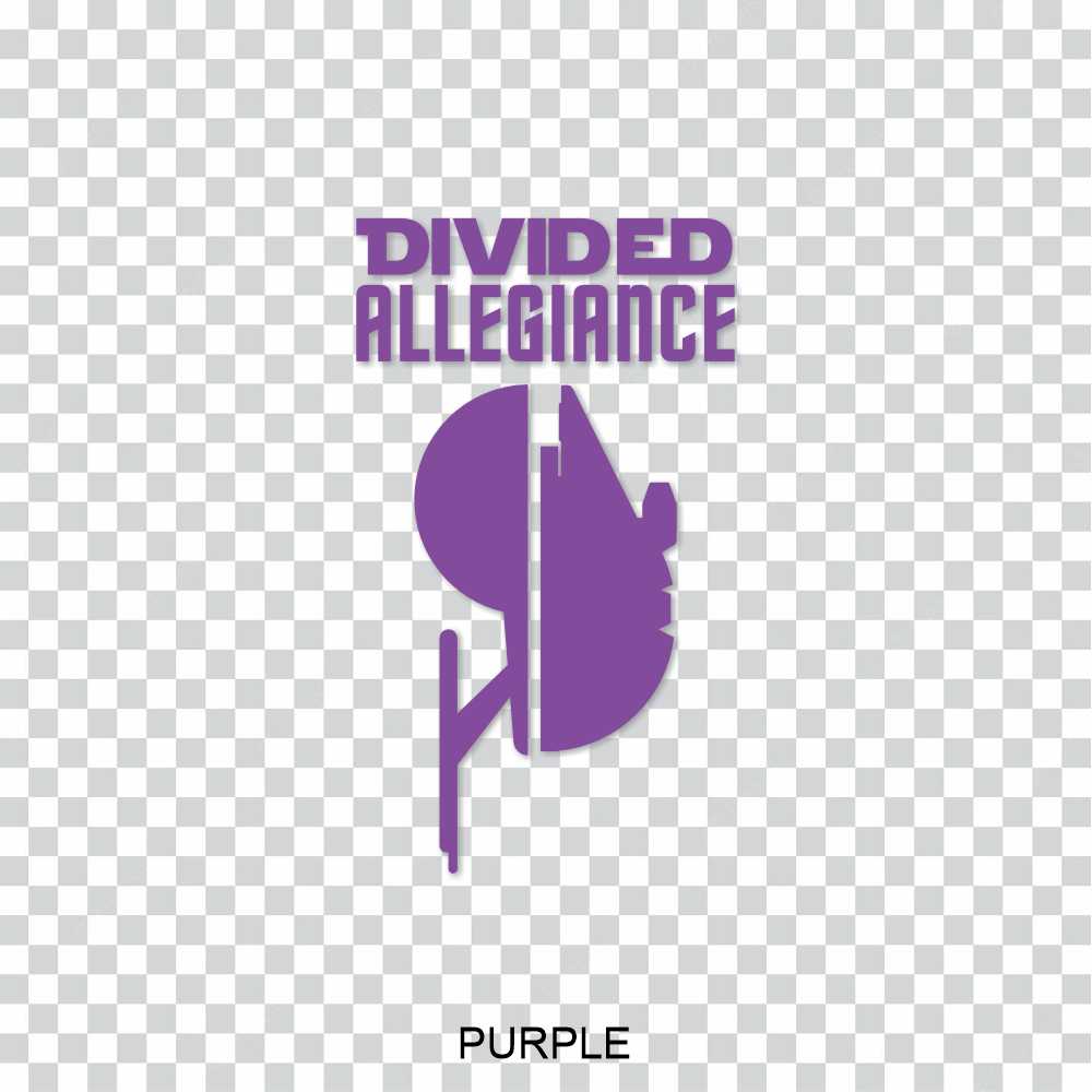 star wars star trek divided allegiance vinyl decal sticker