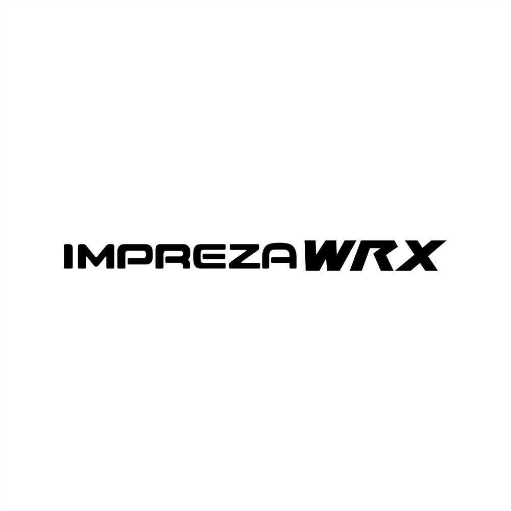 subaru impreza wrx windshield banner decal sticker