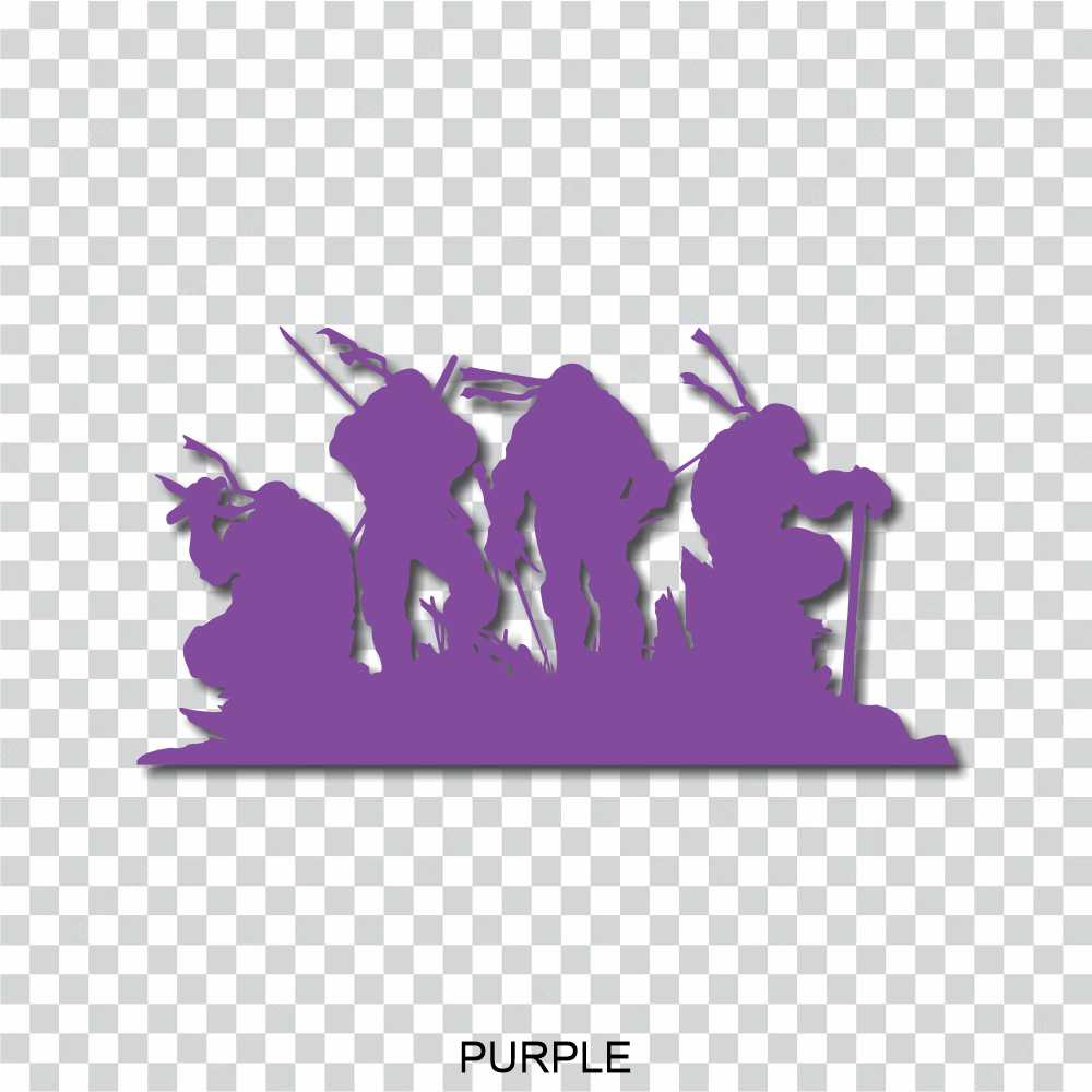 teenage mutant ninja turtles 020 vinyl decal sticker