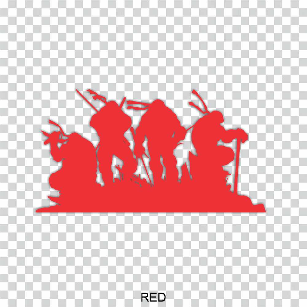 teenage mutant ninja turtles 020 vinyl decal sticker