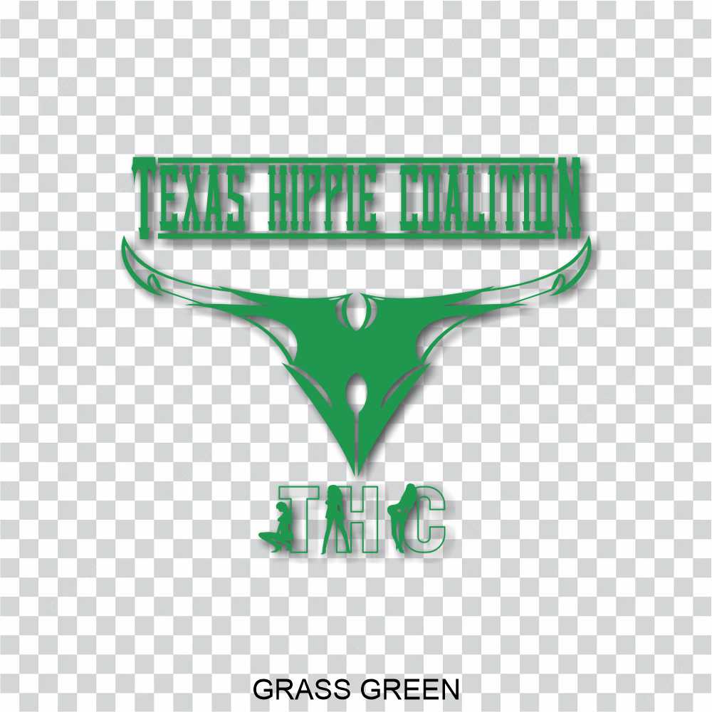 texas hippie coalition band logo vinyl decal sticker