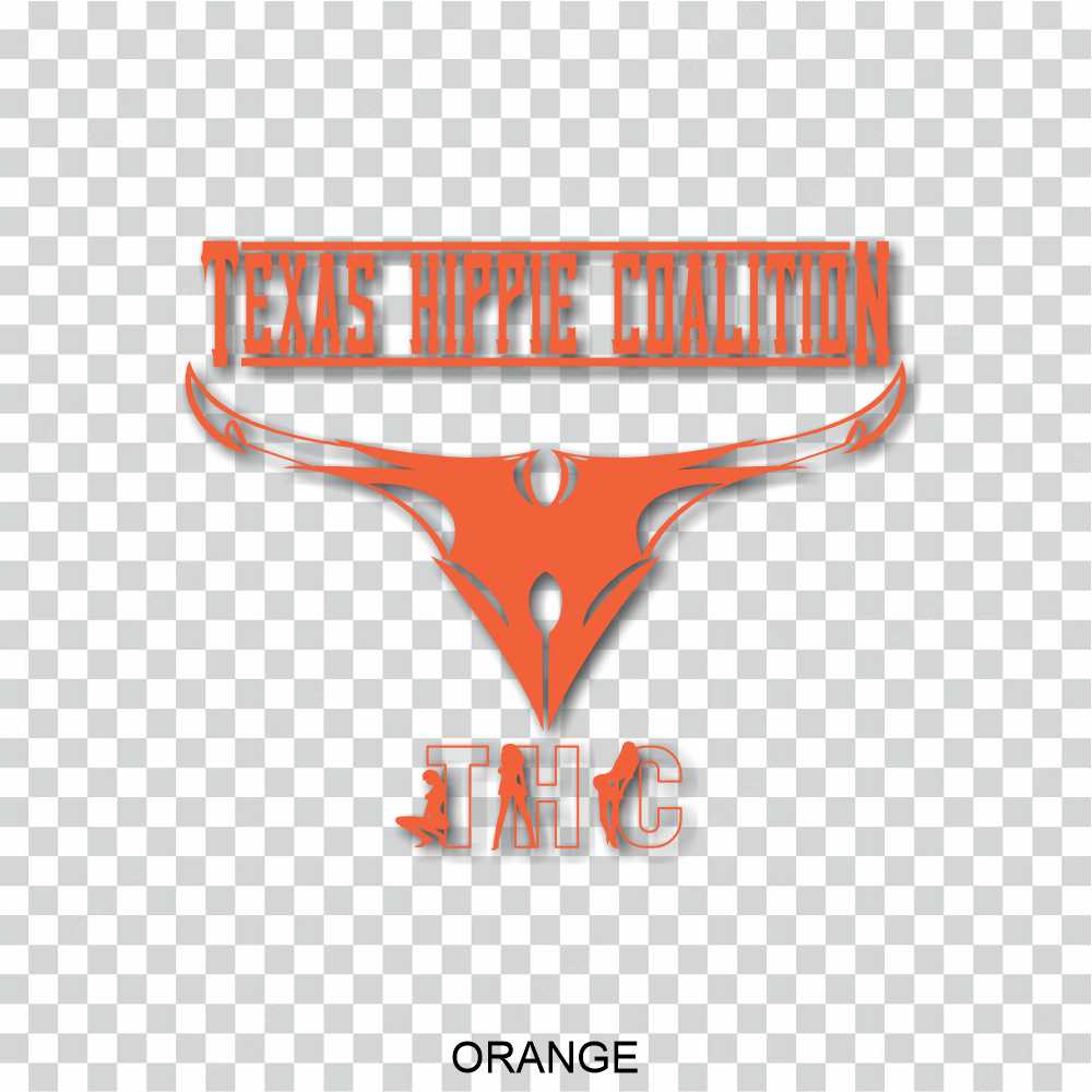 texas hippie coalition band logo vinyl decal sticker