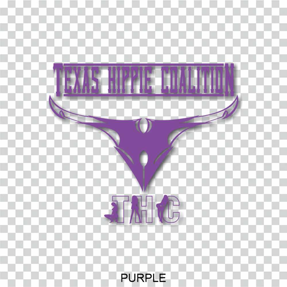 texas hippie coalition band logo vinyl decal sticker