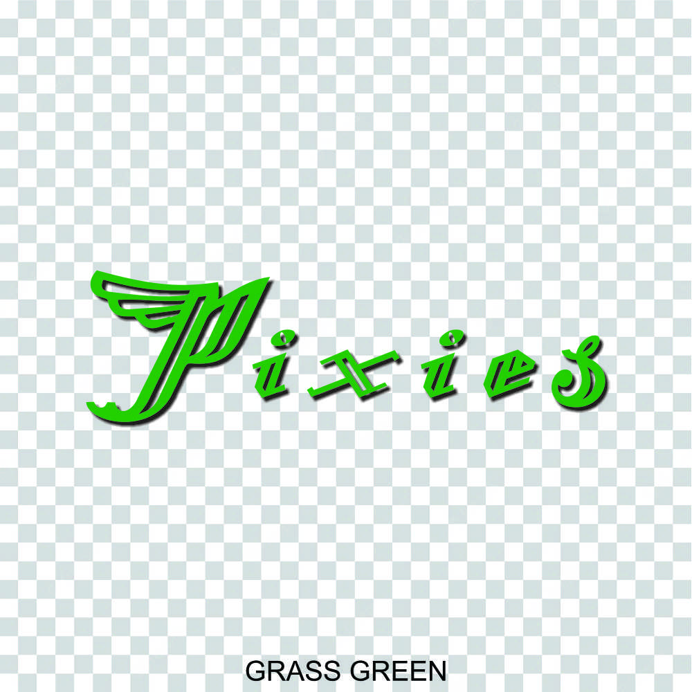 the pixies band logo vinyl decal sticker