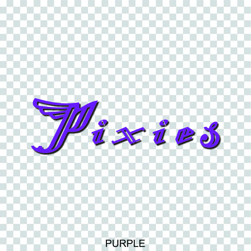 the pixies band logo vinyl decal sticker