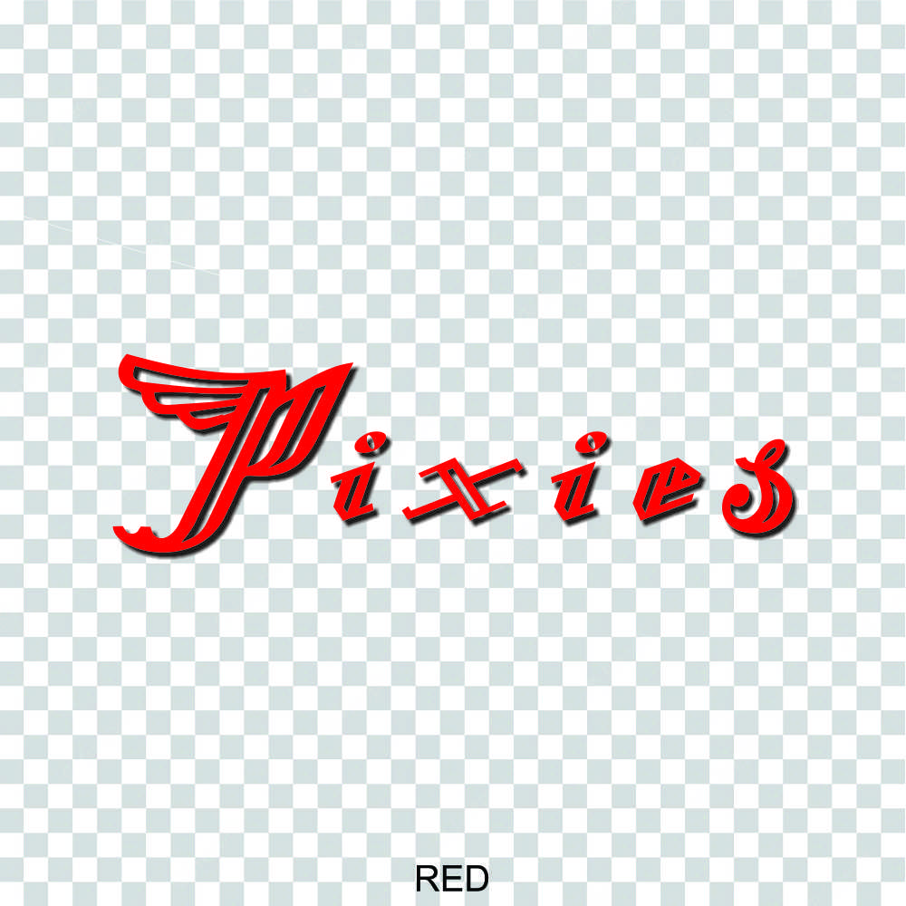 the pixies band logo vinyl decal sticker