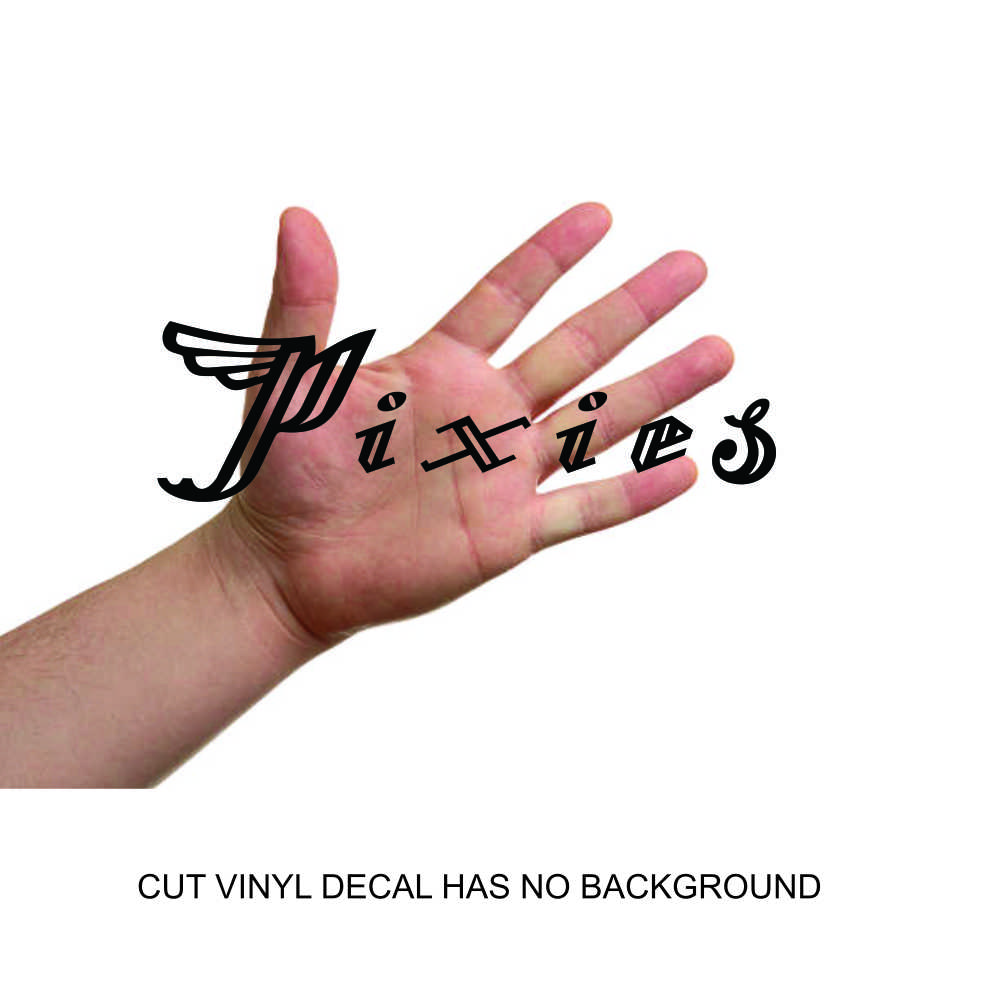 the pixies band logo vinyl decal sticker