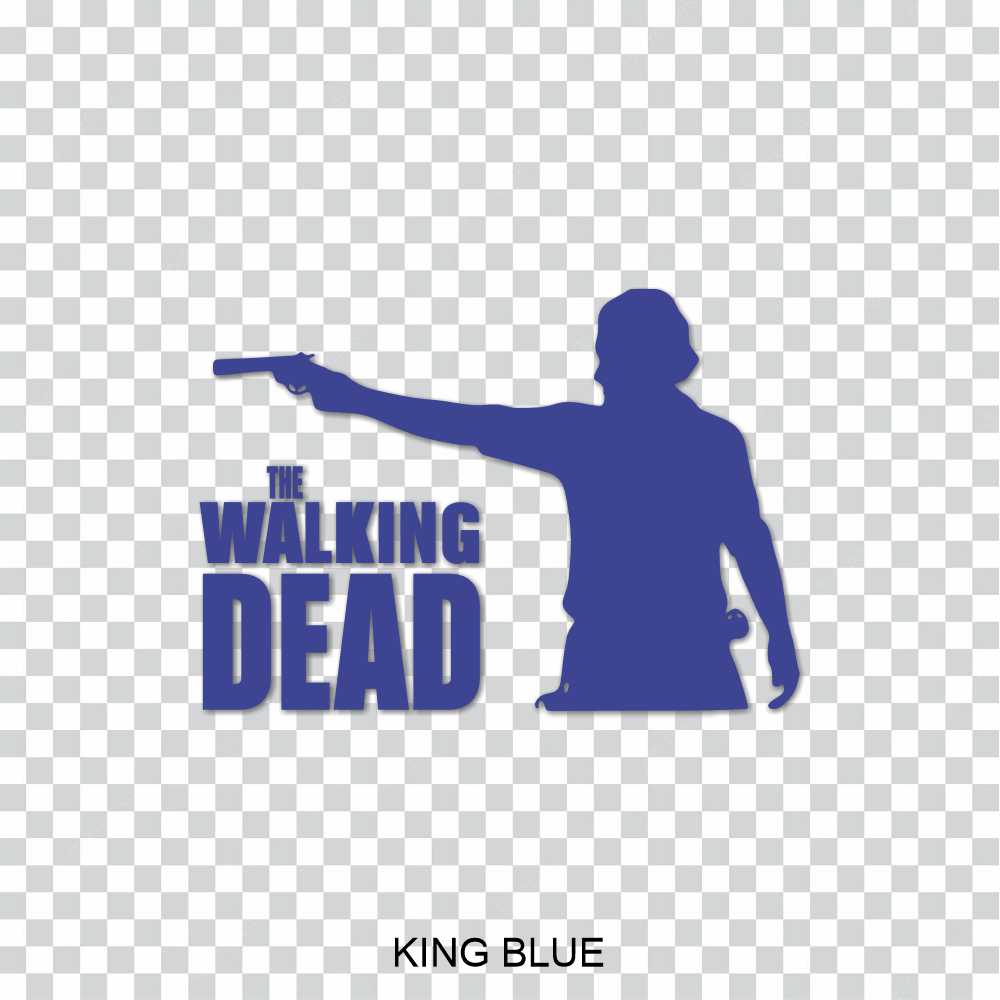 the walking dead rick grimes vinyl decal sticker