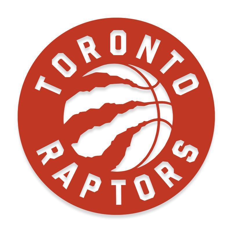 Toranto Raptors Label Toronto Raptors Official Vinyl Decal Sticker - DecalChimp