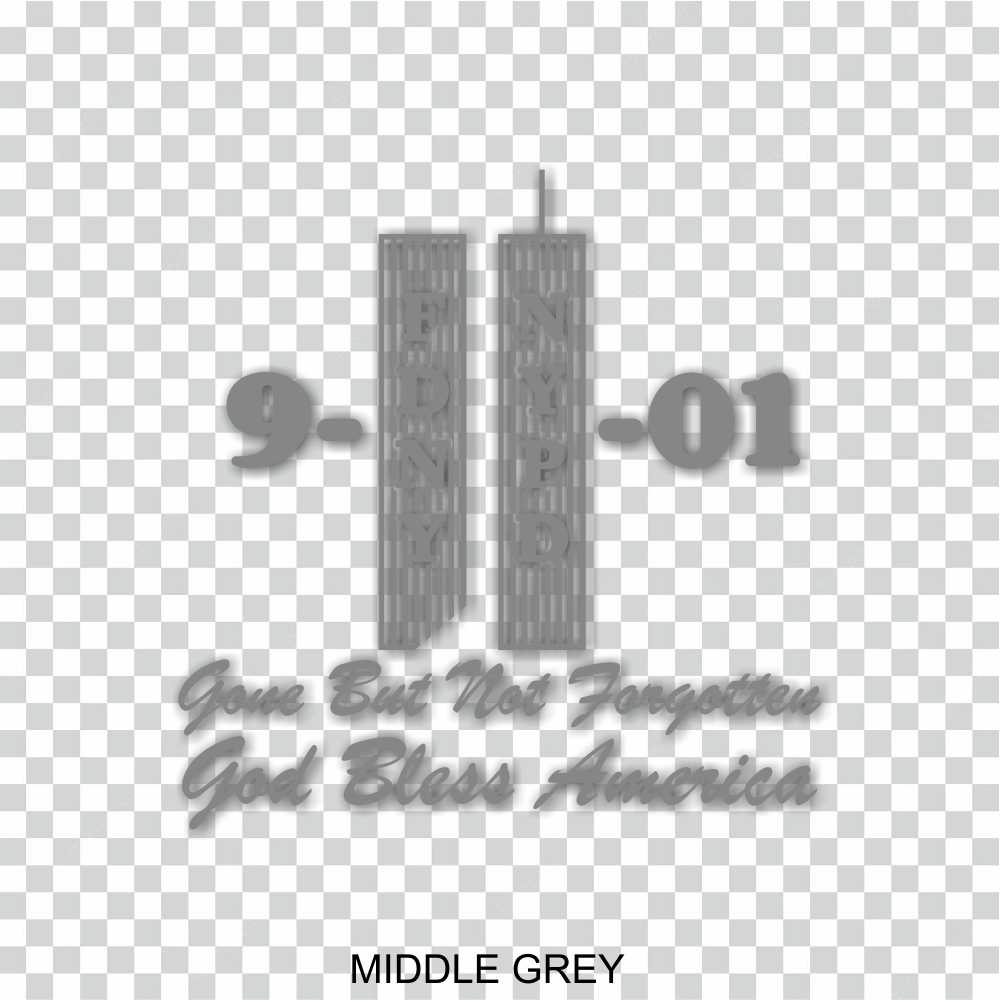 twin towers 9 11 memorial vinyl decal sticker