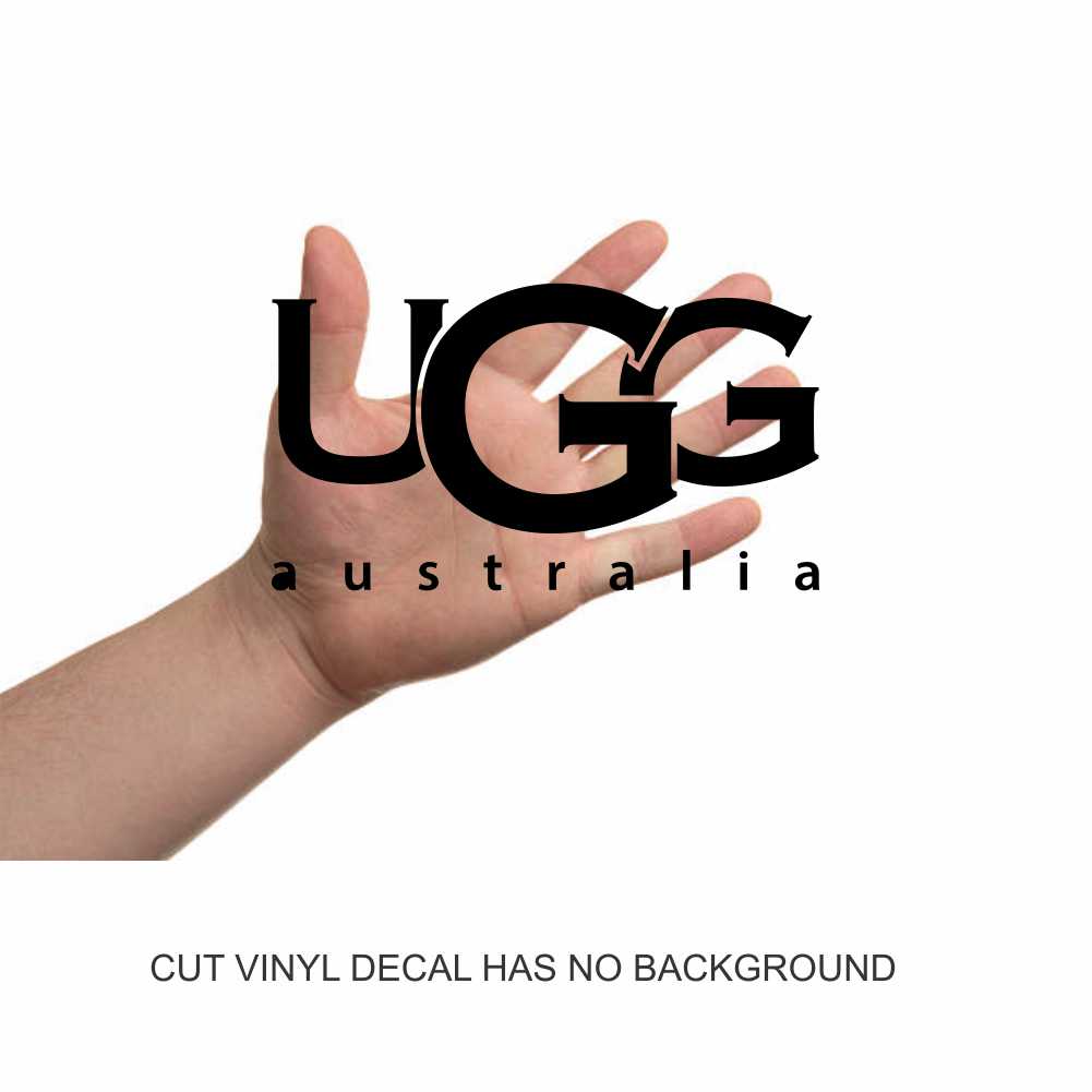 ugg logo vinyl decal sticker