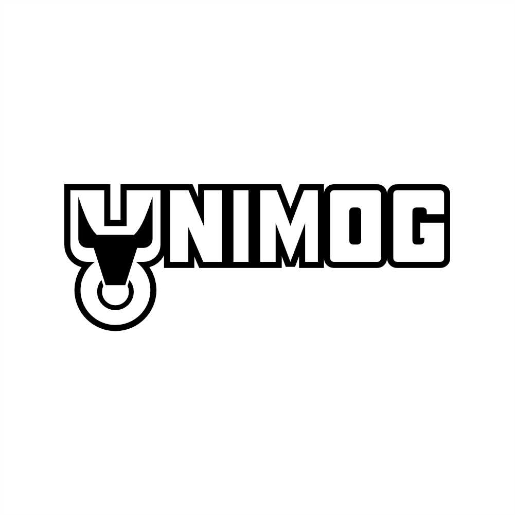 unimog logo ecriture vinyl decal sticker