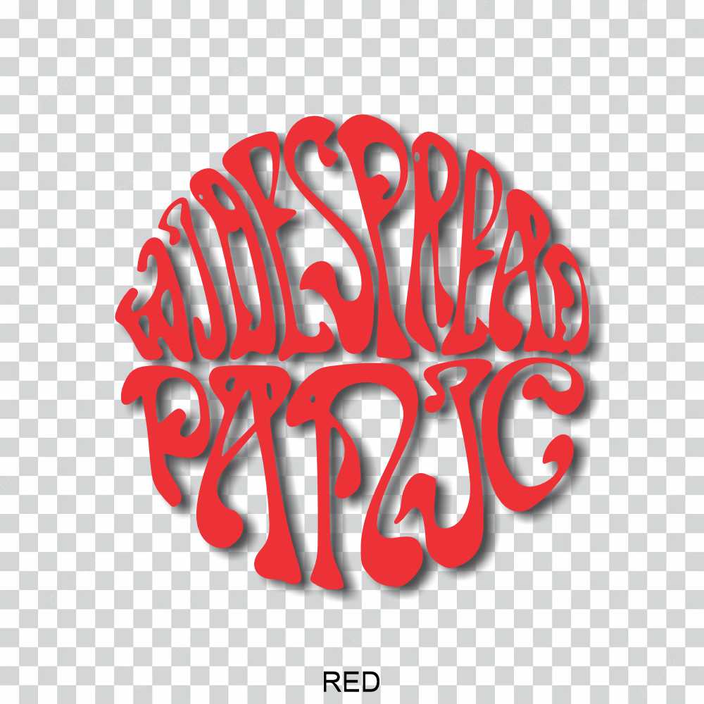 widespread panic rock band logo vinyl decal sticker