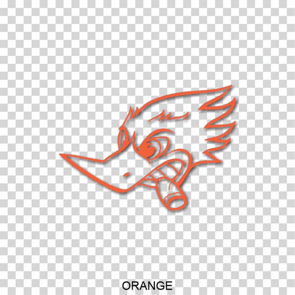 woody woodpecker style 4 vinyl decal sticker