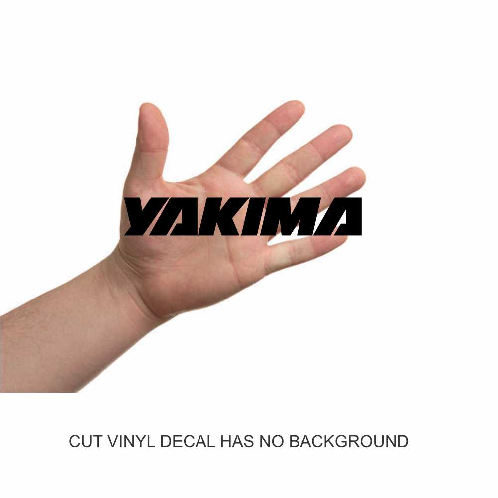 yakima bike vinyl decal sticker