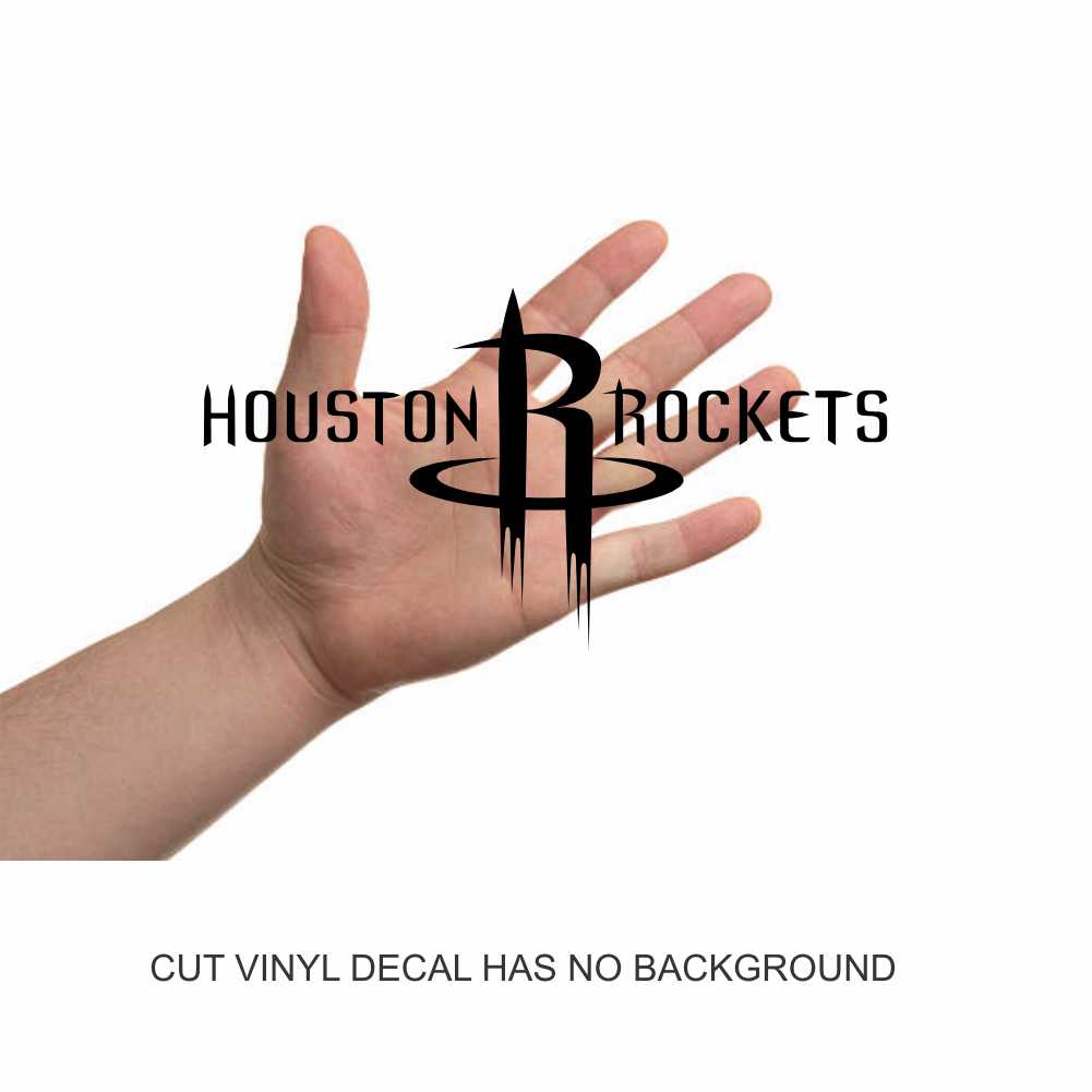 houston rockets nba official vinyl decal sticker